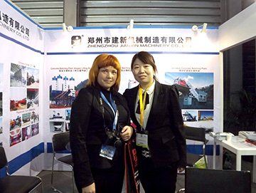 郑州澳尼斯人官网公司参加2015上海宝马机械展销会